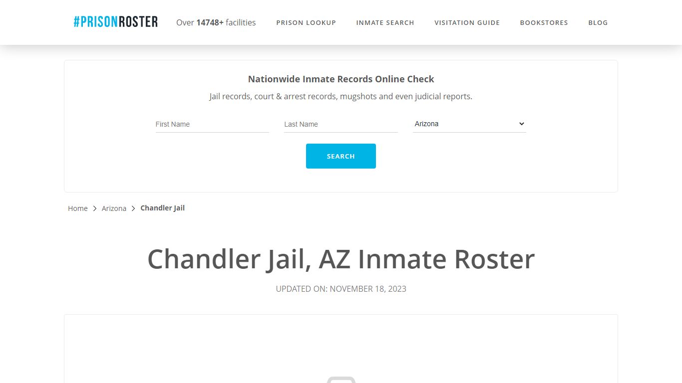 Chandler Jail, AZ Inmate Roster - Prisonroster